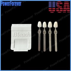 Dental 4 Colors Bleached Shade Guide Bleach Chart Teeth Whitening Based Vita A-D