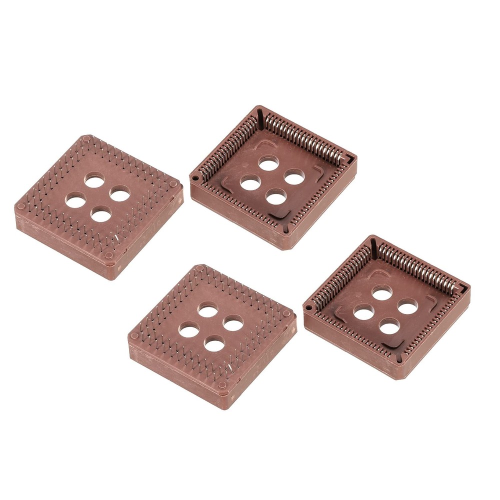 PATIKIL PLCC84P IC Socket 84Pin 2.54mm Pitch DIP Through Hole Mounting for PCB B