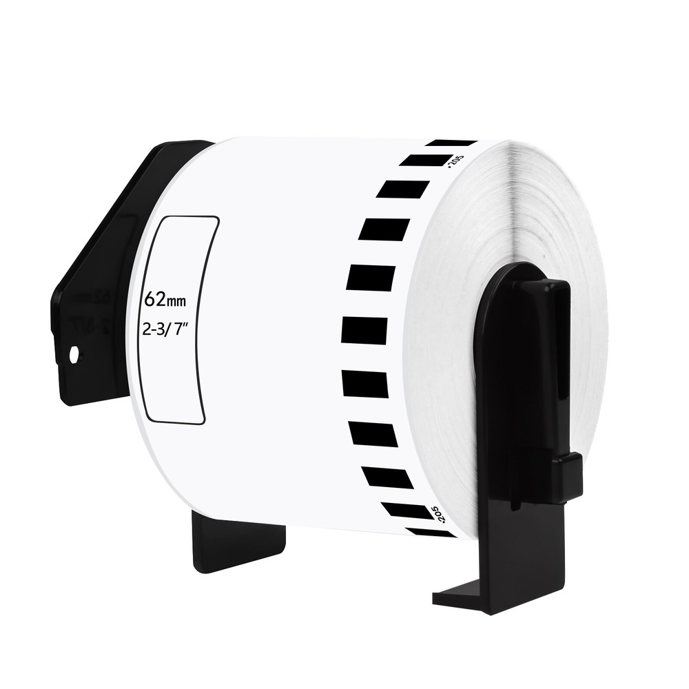 62mm CONTINUOUS Compatible for Brother DK2205 Labels w/1 Frame for QL-700 QL-500