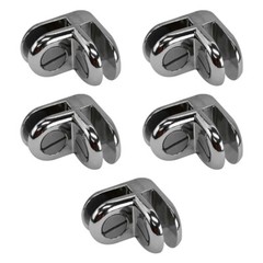 Glass Shelf Cube Connector Joiner Holder Clip Used 3/16″ Tempered Glass Shelf
