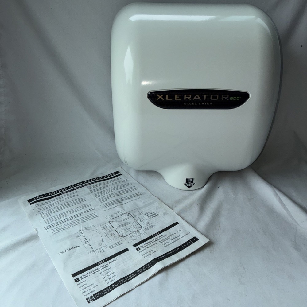 XLERATOR MODEL XL-BW-ECO Automatic Wall Mounted Hand Dryer
