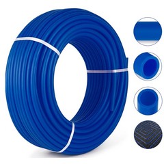 3/ 4″ PEX Tubing 300Ft Non – Barrier PEX Pipe Blue Pex – b Tube Coil for Hot and