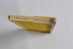 Assembled 20 Bee Foundation Deep Bee Hive Wax Foundation Bee Hive Frames w/ Wire