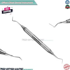 Dental Offset Enamel Chisel Surgical Hatchet Periodontal Gingival Cavity Cutting