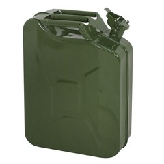 Jerry Can Gasoline Oil Army Army Backup Metal Steel 5 Gallon 20L Tank 3X