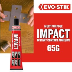 EVO-STIK Impact Adhesive 65g | Cork, Felt & Leather Glue | High Strength