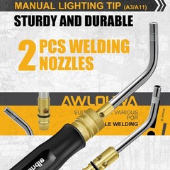X-3B Air Acetylene Torch Kit Fuel Gas kit Professional Series with B-Type Regula