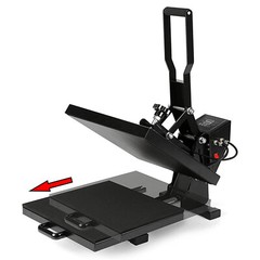 16″ x 20″ Clamshell Heat Press Machine DIY T-shirt Sublimation Digital 1600W