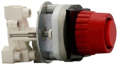 Crouse-Hinds N2PS1211R, 600 V, Red Cap, 2NO-2NC, Momentary, Pushbutton, 1 pc