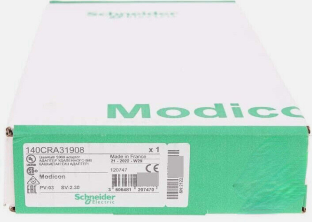 New Schneider Electric 140CRA31908 Modicon Quantum RIO Adapter