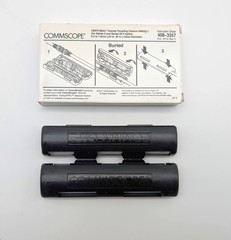 Commscope 569224-1 RG-6 Coaxial Cable Sleeve Splice Gel Enclosure Direct Burial