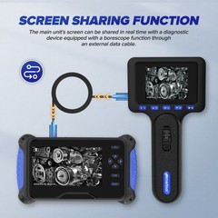 Two/Four-Way Endoscope Inspection Camera Articulating Borescope 1m Flexible Tube