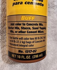 QUIKRETE 1317-02 LIQUID CEMENT COLOR 10oz BUFF
