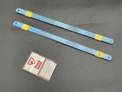 NOS Sears Craftsman Hacksaw Blades 10×24 Teeth 9_65873, 8 Count, Made In Sweden