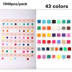 1040 Orthodontic Ligature Ties Elastic Rubber Band Ligadura Ortodoncia Bracket