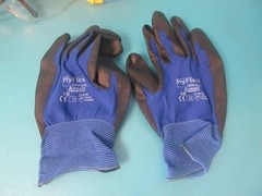 WHITE DU PONT PIONEER SAFETY BAG W/ MSA HARD HAT GLOVES FLASHER GLASSES EAR PLUG