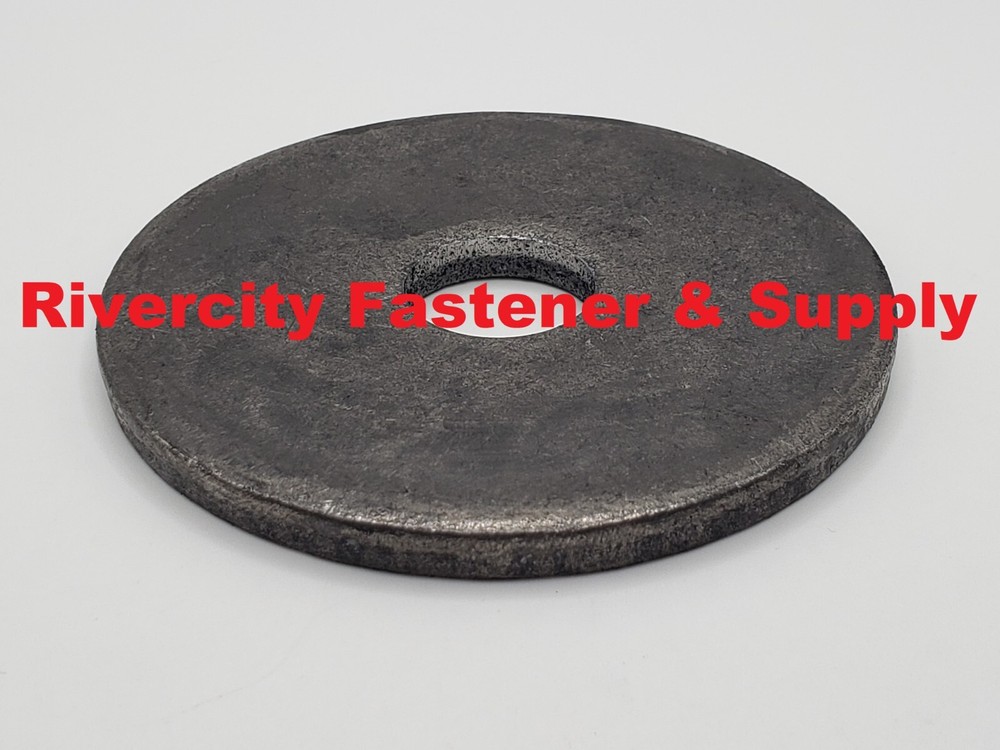 5/8 x 3 Extra Thick Flat Fender Washers 5/8″ x 3″ x 7/32 Thick Washer