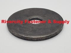 5/8 x 3 Extra Thick Flat Fender Washers 5/8″ x 3″ x 7/32 Thick Washer