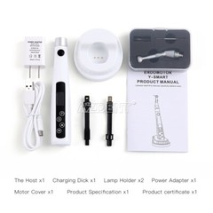 Dental Wireless LED Endo Motor 16:1 Contra Angle Endodontic Root Canal Treatment