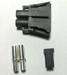 100 Pack Amphenol Sine Systems PRM-0400-G2-PLG Female Quick Connect Plug Kit NEW