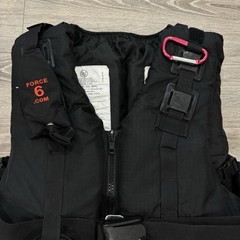 Force 6 Rescuer XXL SRT PFD Life Jacket Rescue Vest Type I Flotation Device