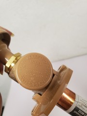 Woodford 1/2″ x 3/4″ Brass Sweat x MPT x 6″ Anti-Siphon Sillcock (17CP-6-MH)