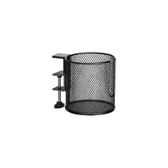 Cup Holder with Clamp Space-Saving Mesh Cup Holder Secure for Table Edge