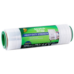 Duck Brand Heavy-Duty Stretch Wrap [80 Gauge]: 15 in. x 1000 ft. (Clear) *80 gau