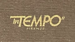 inTEMPO Firenze Italian Leather Padfolio Columbia University Made In Italy