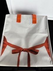 Insulated Lunch Bag, Zipper Closure, 12x10x6 inches, For 6-Pack, Lunches, Snacks