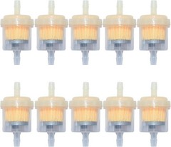 3/16 Inch Magnetic Inline Fuel Filters for Motorcycle, ATV, Quad, Go Kart, Small
