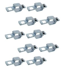 Pack of 10 – TeeJet Quick Nozzle Body Vari-Spacing Clamp Fits 1″ OD Sq Tubing