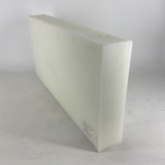 Mcmaster-Carr Moisture Resistant HDPE Sheet 12″ x 24″ x 3″ White NEW