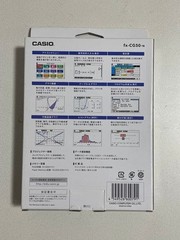 Casio FX-CG50 10-Digit Graphing Calculator Black Battery Powered 28 Memory