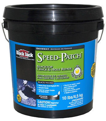 Black Jack 6460-9-20 Speed-Patch Blacktop Driveway Crack & Small Pothole Repair,