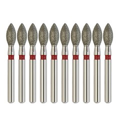 Dental Diamond FG Burs Egg Football High Speed 368/023C 368/023F Coarse Fine