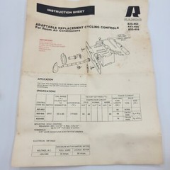Ranco A33-453 Air Conditioning Control, 686608-05340, 34300-593c