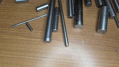 Lot of assorted Drift Dowel steel pins assorted lengths & sizes