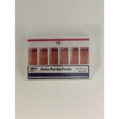META GUTTA PERCHA POINTS #10 ISO SIZED – BOX OF 120 DENTAL
