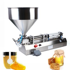 100-1000ml Paste Liquid Piston Filler Heating Filling Machine Single Nozzle