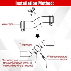 Aluminum Water Temperature Sensor Adapter 38mm 1-1/2″ Radiator Hose Size: 38mm