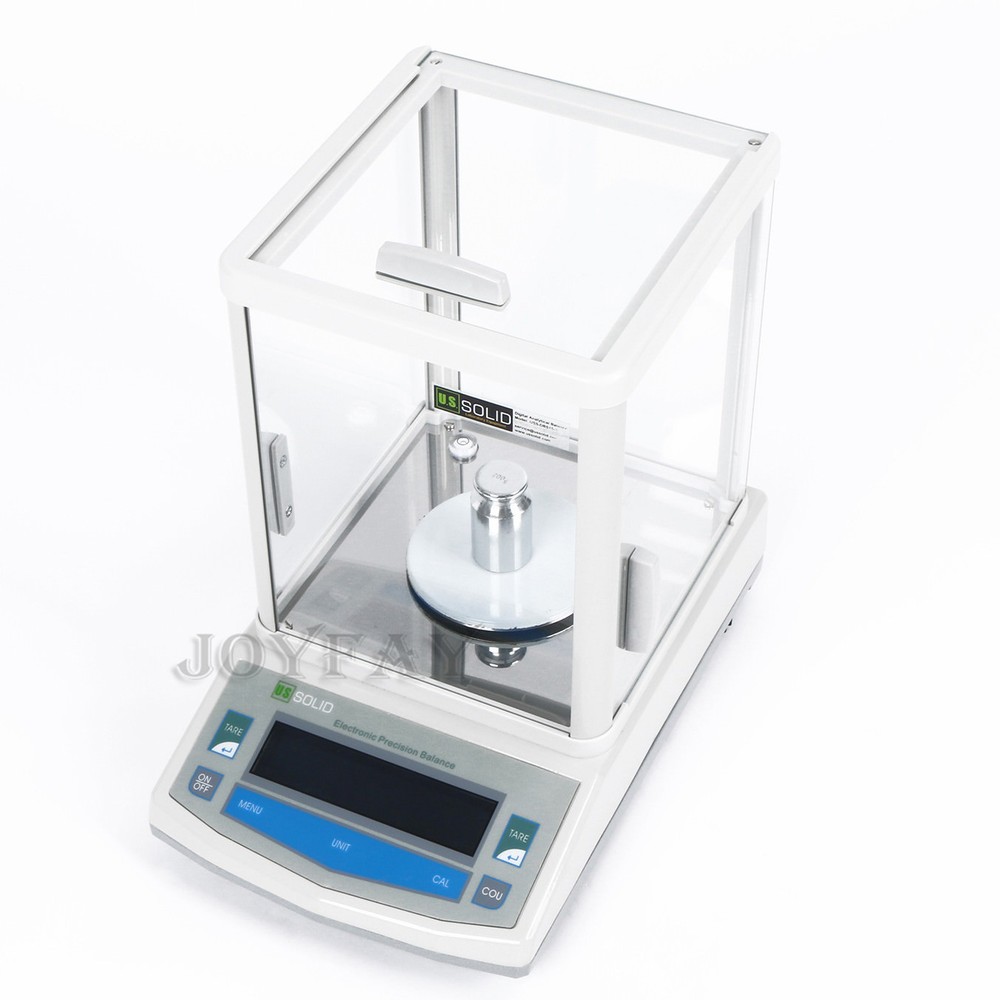 U.S.Solid 200 x 0.001 g 1 mg Lab Analytical Balance Digital Precision Scale