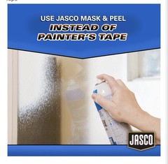 JASCO Aerosol Mask & Peel Spray 14oz Alternative To Painters Tape Liquid 2 Lot