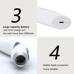 Dental Wireless Cordless LED Cure Curing Light Lamp 1800mw 5SEC Resin Cure Tool