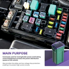 Jcase Fuse Assortment 20A 30A 40A 50A 60A High/STD and Low Profile Box Shaped…