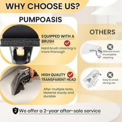【Upgrade Hard Bristle Brush】Better Extractor Hose Kit for Shop Vac, with 10FT Ho