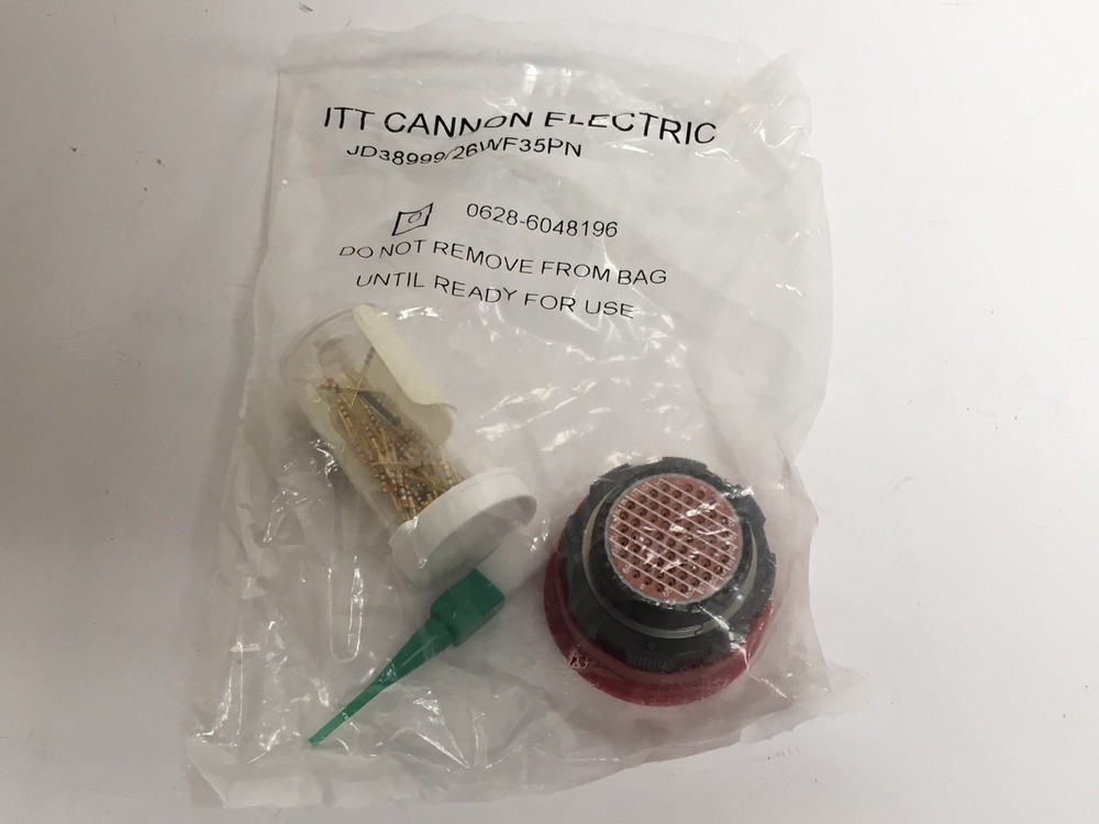 NEW D38999/26WF35PN Mil-Spec Connector w/ Pins M39029/58-360