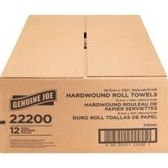 Brown 7.88″ x 350 FT 12 Roll Bathroom Paper Towel Dispenser Refill