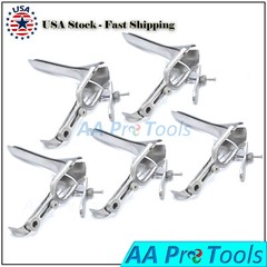 5 Pcs PEDERSON VAGINAL SPECULUM Size-Large Ob/Gynecology Hospital Medical Use