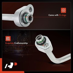 A-Premium A/C Liquid Line Hose Assembly Compatible with International Harvester